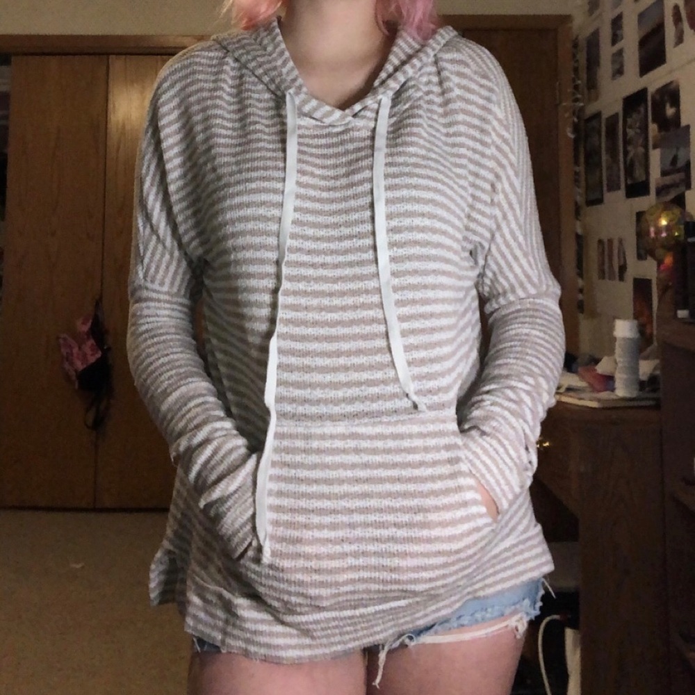 Stripped hoodie